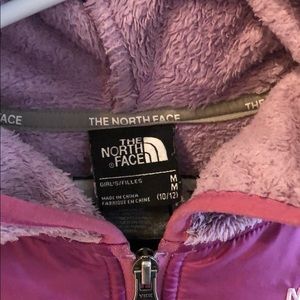 North face kid’s jacket . Size M(10-12) .